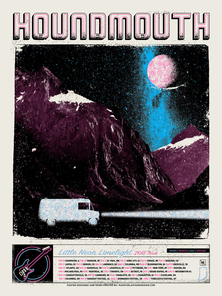 Houndmouth 2015 Tour – Blue