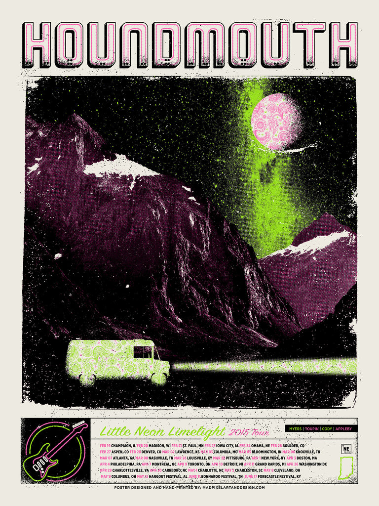 Houndmouth 2015 Tour – Green